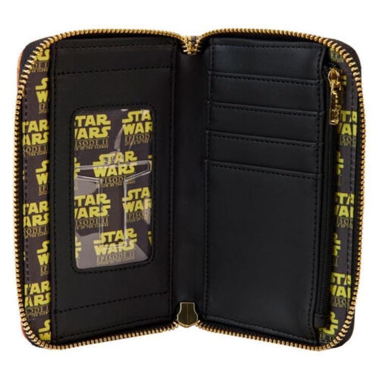 Star Wars: Episode II – Attack of the Clones Scene Zip Around Wallet - Loungefly - Ginga Toys