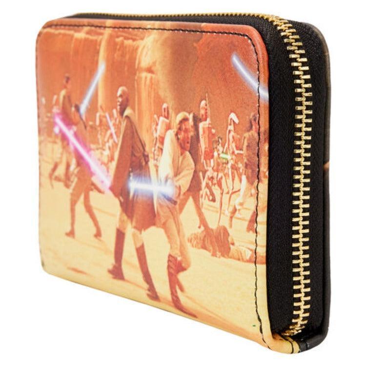 Star Wars: Episode II – Attack of the Clones Scene Zip Around Wallet - Loungefly - Ginga Toys