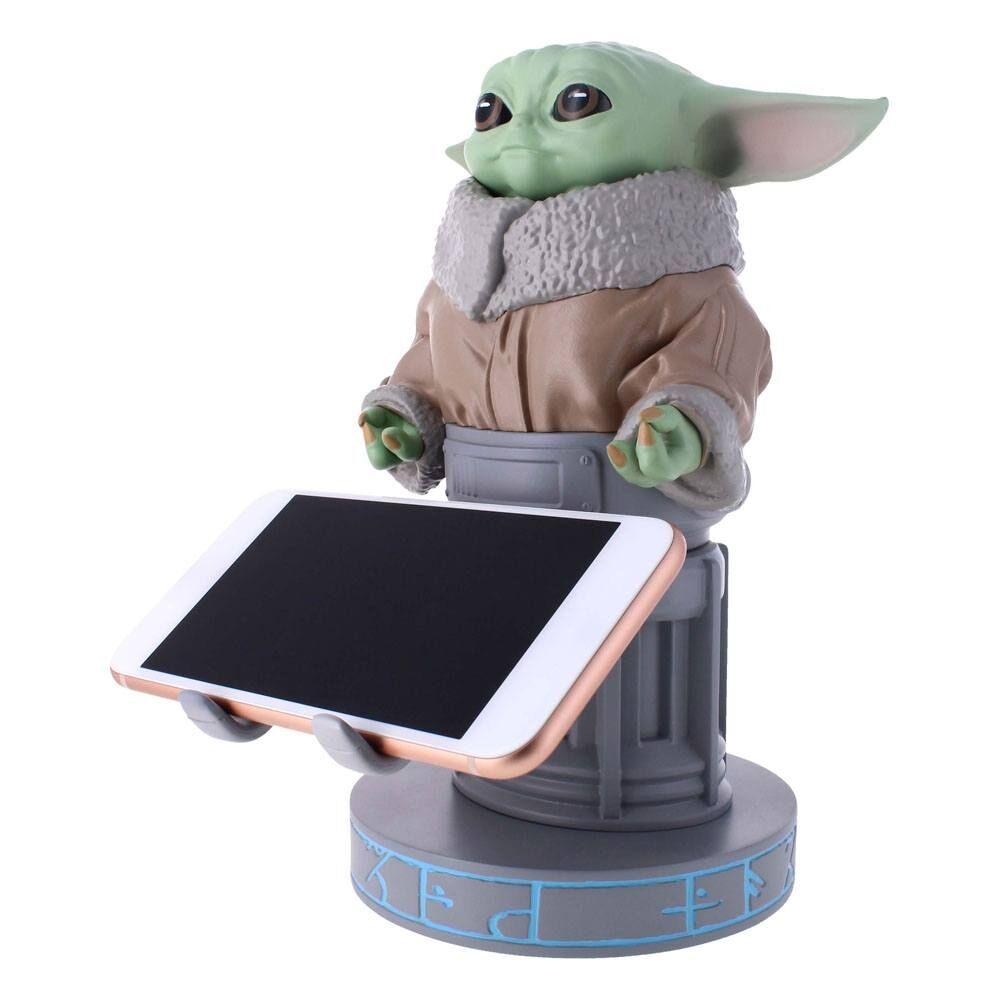 Star Wars: Grogu 'Seeing Stone Pose' Cable Guys R.E.S.T Collectable Figure Device Holder - Exquisite Gaming - Ginga Toys
