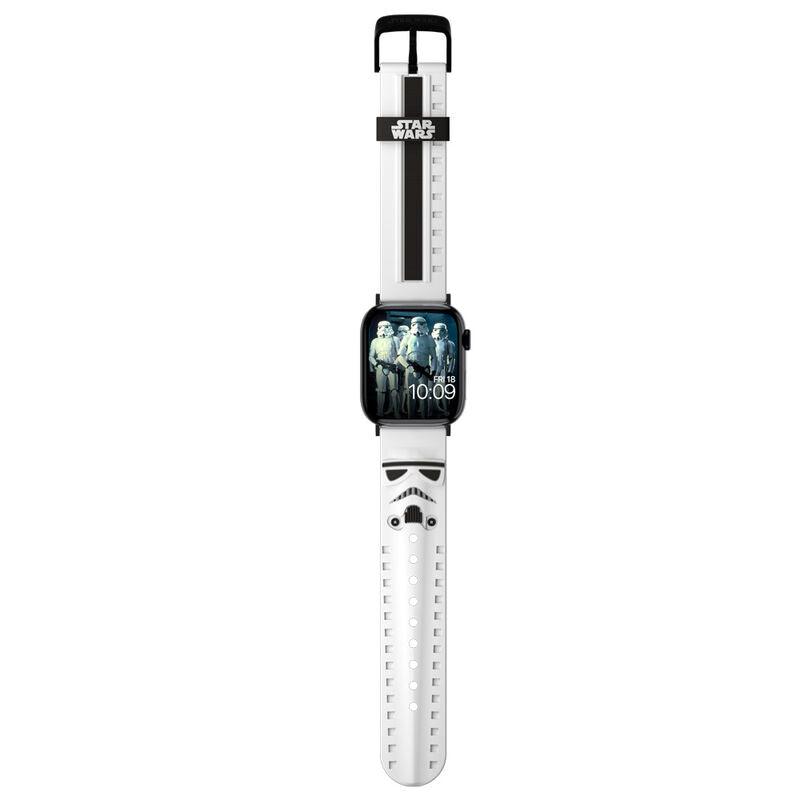 Star Wars - Imperial Stormtrooper 3D Smartwatch Band strap + face designs - Mobyfox - Ginga Toys