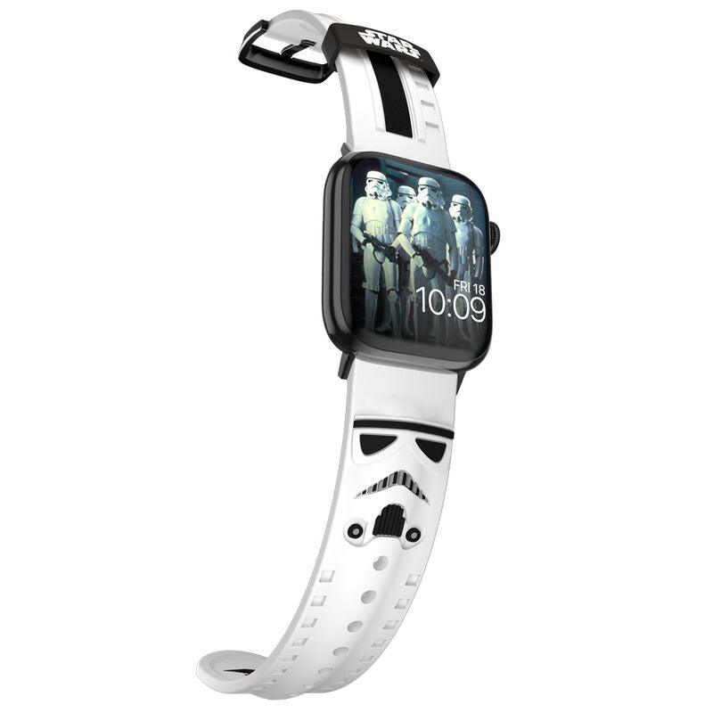 Star Wars - Imperial Stormtrooper 3D Smartwatch Band strap + face designs - Mobyfox - Ginga Toys