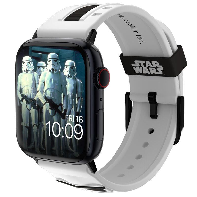 Star Wars - Imperial Stormtrooper 3D Smartwatch Band strap + face designs - Mobyfox - Ginga Toys