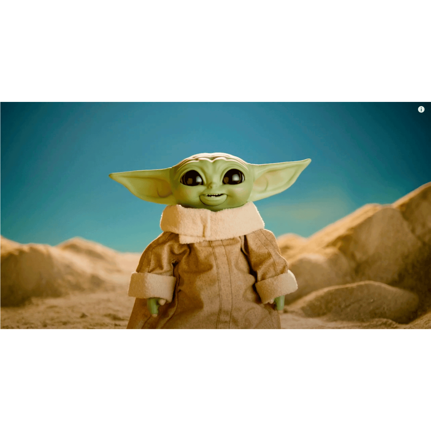 Star Wars Mandalorian Baby Yoda The Child Animatronic Electronic Figur