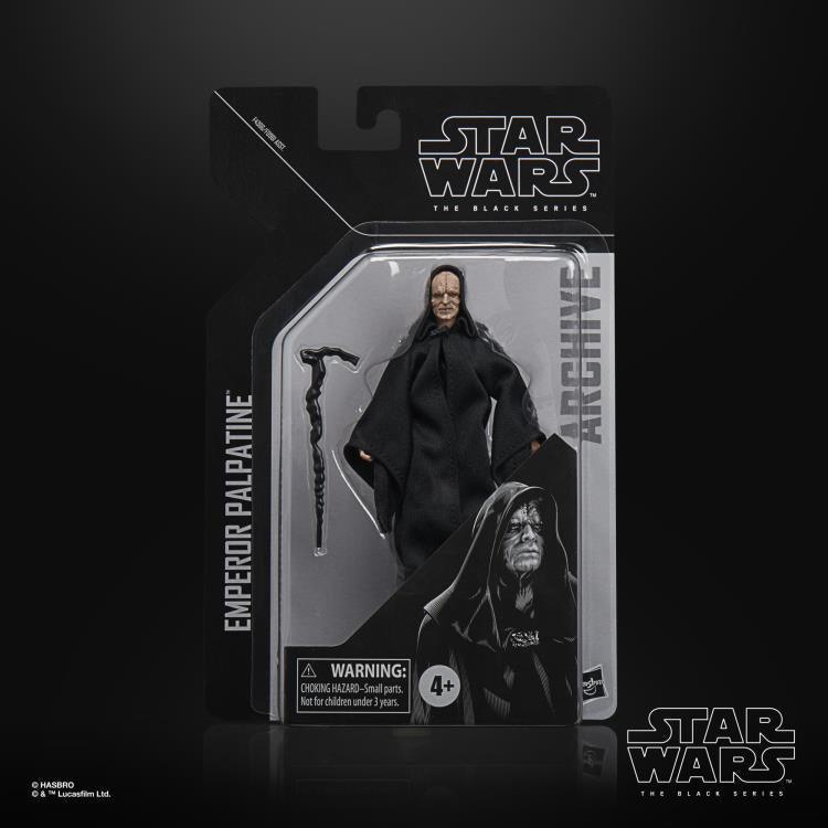 Star Wars Return of the Jedi Emperor Palpatine Action Figure (The Black Series) - Hasbro - Ginga Toys