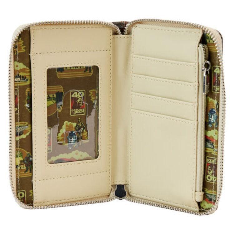 Star Wars: Return Of The Jedi Jabba’s Palace Zip Around Wallet - Loungefly - Ginga Toys