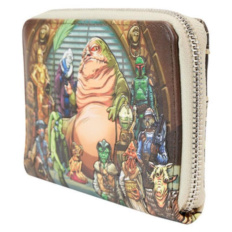 Star Wars: Return Of The Jedi Jabba’s Palace Zip Around Wallet - Loungefly - Ginga Toys