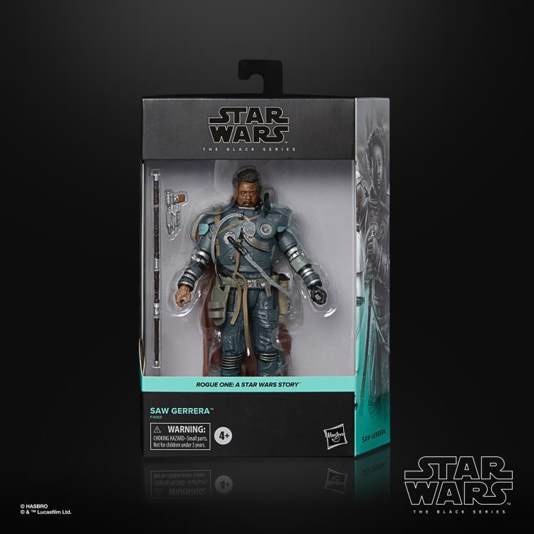 Star Wars Rogue One Saw Gerrera Action Figure (The Black Series) - Hasbro - Ginga Toys