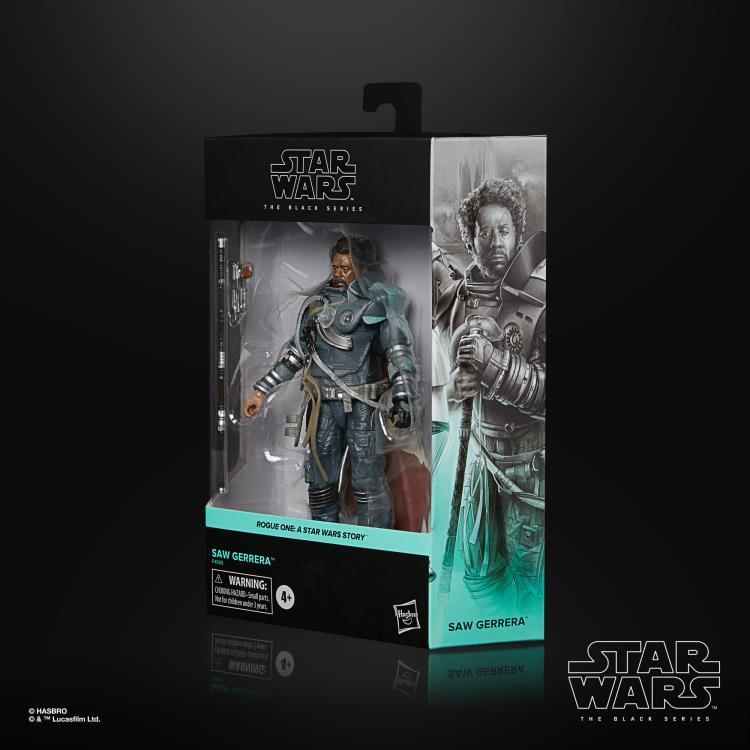 Star Wars Rogue One Saw Gerrera Action Figure (The Black Series) - Hasbro - Ginga Toys