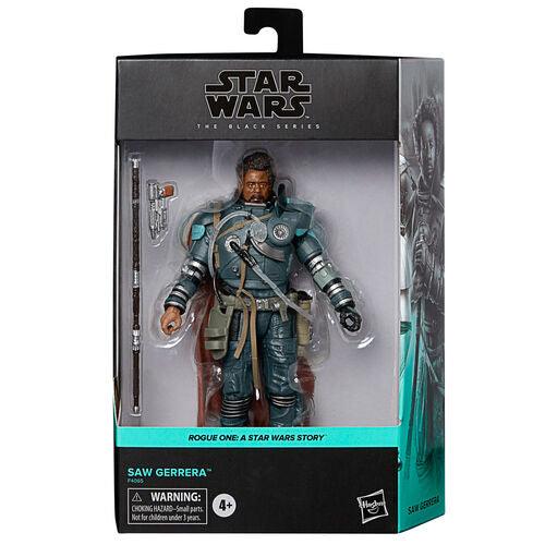 Star Wars Rogue One Saw Gerrera Action Figure (The Black Series) - Hasbro - Ginga Toys