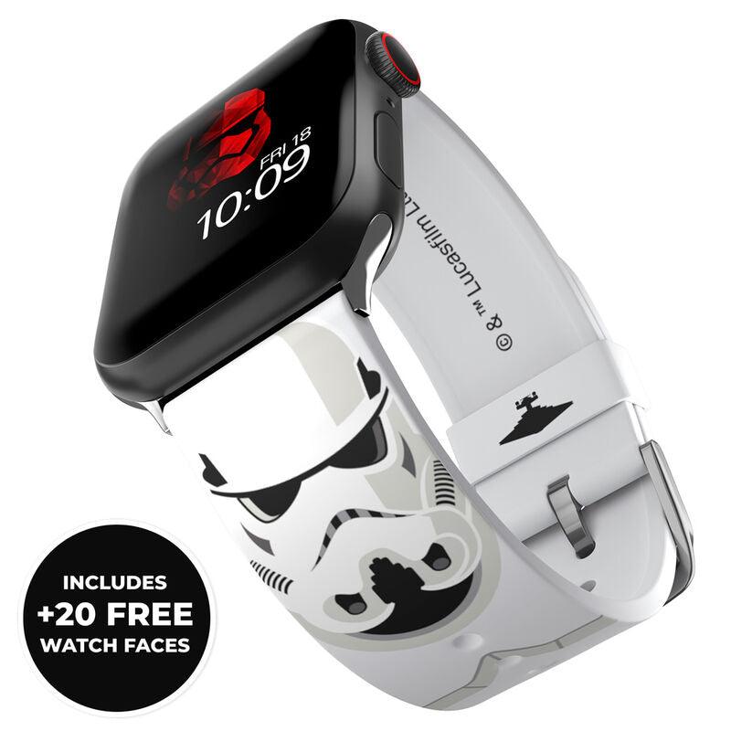 Star Wars - StormTrooper Smartwatch Band + face designs - Mobyfox - Ginga Toys