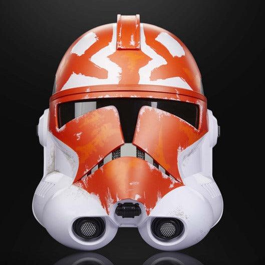 Star Wars The Black Series 332nd Ahsoka's Clone Trooper 1:1 Scale Wearable Electronic Helmet - Hasbro - Ginga Toys