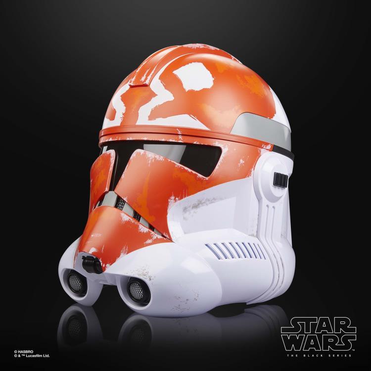 Star Wars The Black Series 332nd Ahsoka's Clone Trooper 1:1 Scale Wearable Electronic Helmet - Hasbro - Ginga Toys