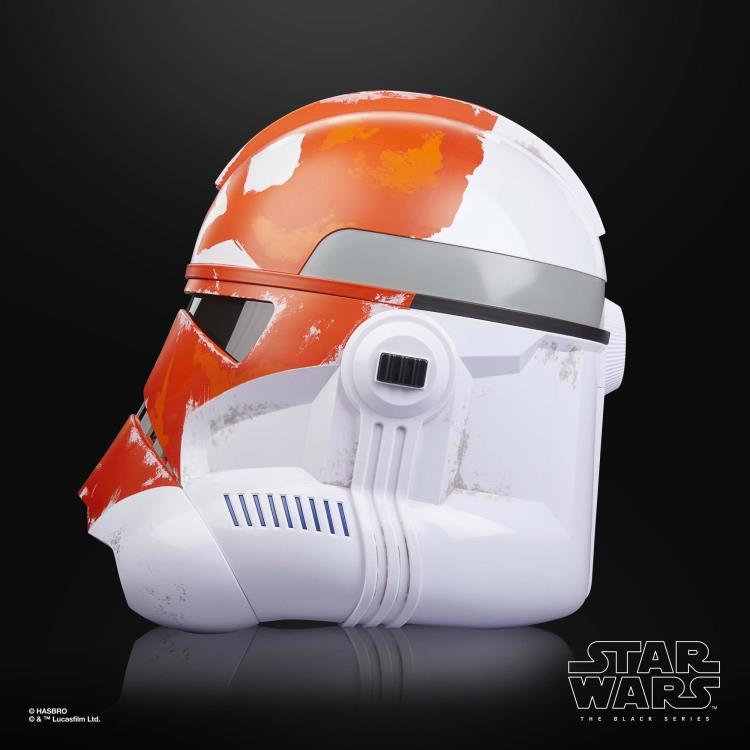 Star Wars The Black Series 332nd Ahsoka's Clone Trooper 1:1 Scale Wearable Electronic Helmet - Hasbro - Ginga Toys