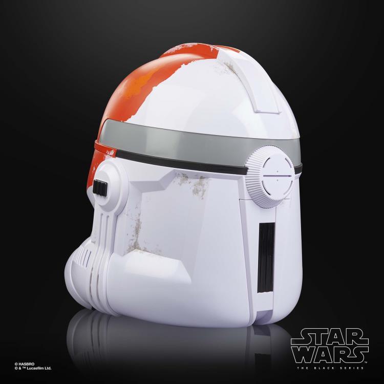 Star Wars The Black Series 332nd Ahsoka's Clone Trooper 1:1 Scale Wearable Electronic Helmet - Hasbro - Ginga Toys