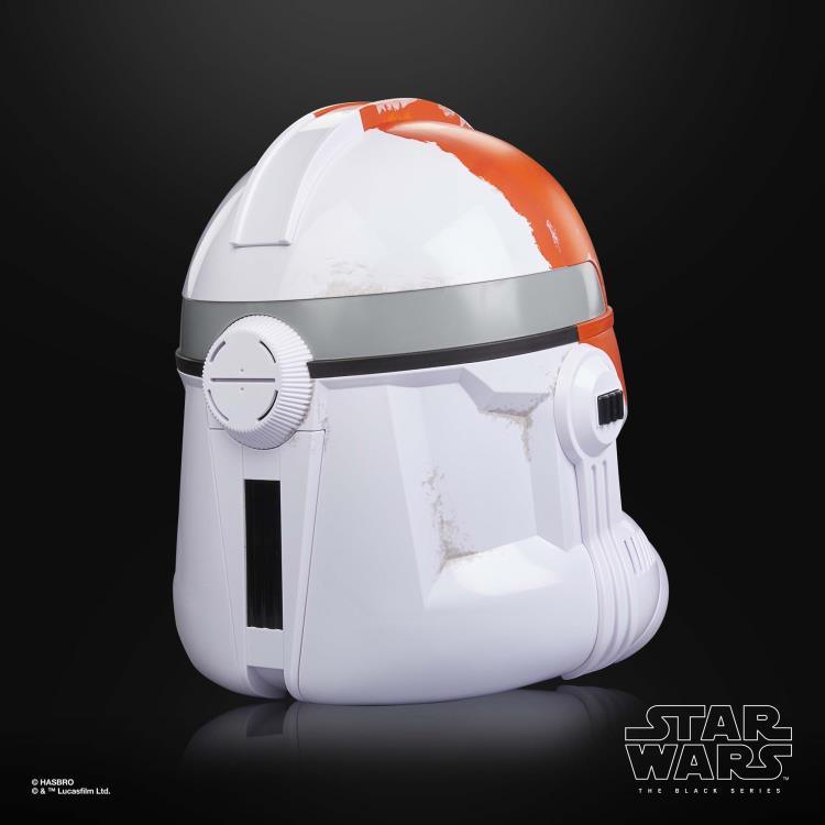 Star Wars The Black Series 332nd Ahsoka's Clone Trooper 1:1 Scale Wearable Electronic Helmet - Hasbro - Ginga Toys