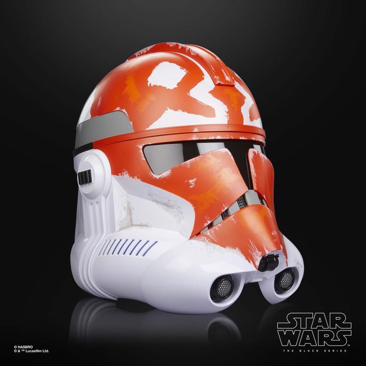 Star Wars The Black Series 332nd Ahsoka's Clone Trooper 1:1 Scale Wearable Electronic Helmet - Hasbro - Ginga Toys