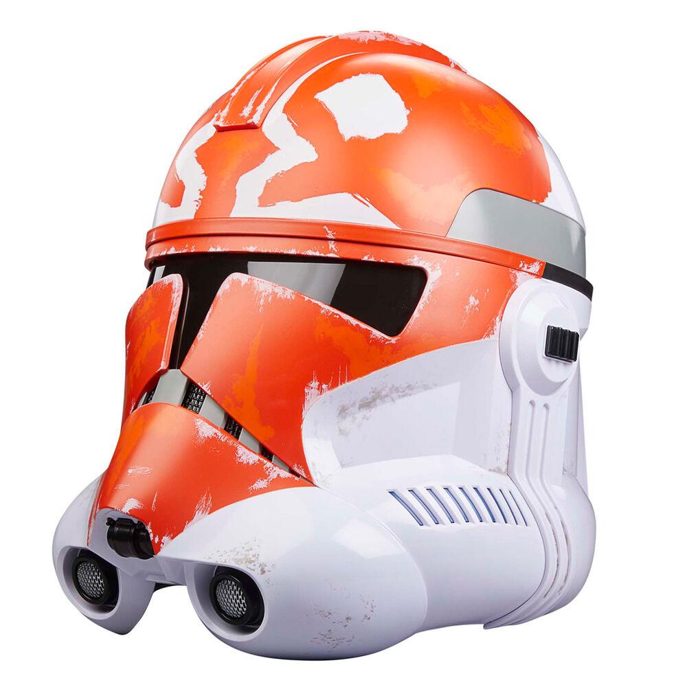 Star Wars The Black Series 332nd Ahsoka's Clone Trooper 1:1 Wearable Electronic Helmet - Hasbro - Ginga Toys