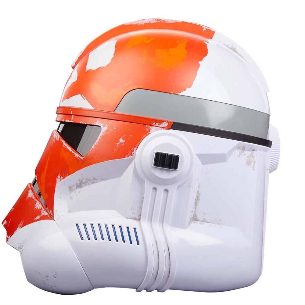 Star Wars The Black Series 332nd Ahsoka's Clone Trooper 1:1 Wearable Electronic Helmet - Hasbro - Ginga Toys