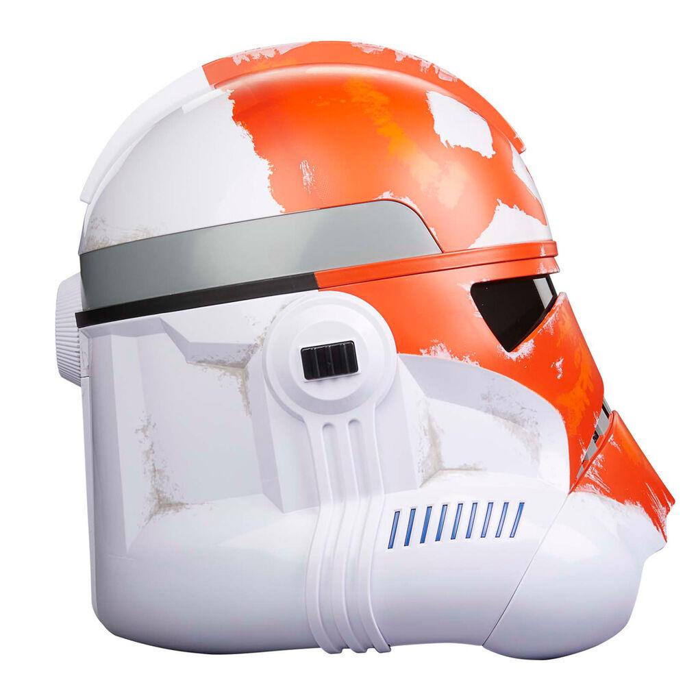 Star Wars The Black Series 332nd Ahsoka's Clone Trooper 1:1 Wearable Electronic Helmet - Hasbro - Ginga Toys