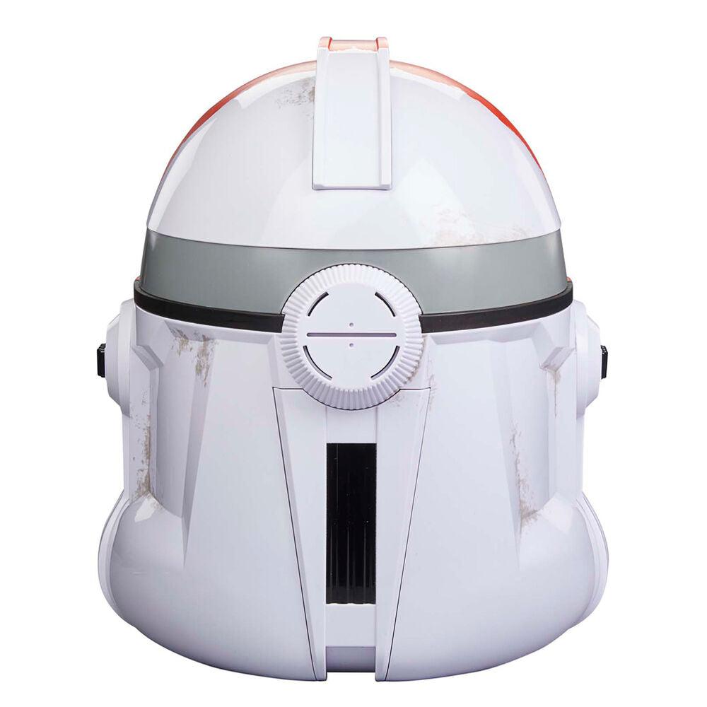 Star Wars The Black Series 332nd Ahsoka's Clone Trooper 1:1 Wearable Electronic Helmet - Hasbro - Ginga Toys