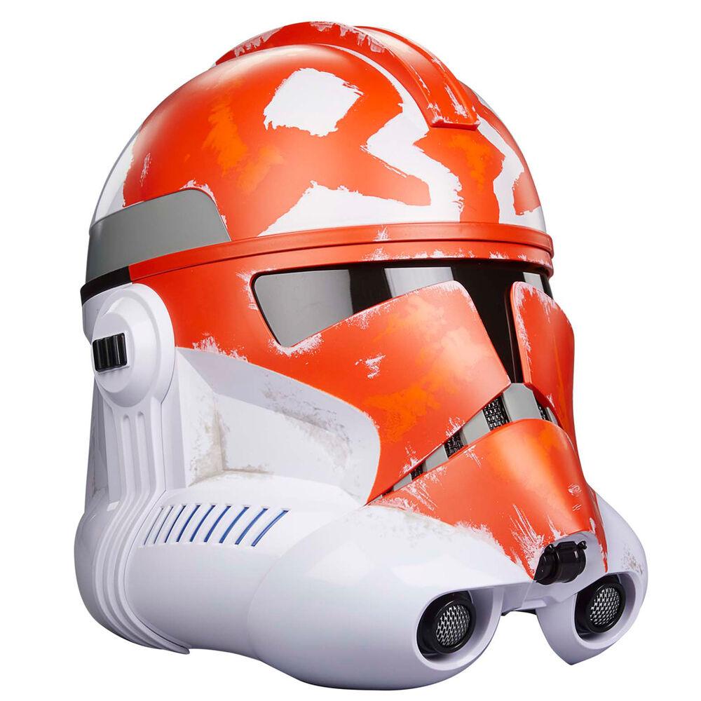 Star Wars The Black Series 332nd Ahsoka's Clone Trooper 1:1 Wearable Electronic Helmet - Hasbro - Ginga Toys