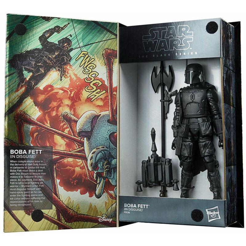 Star Wars: The Black Series 6" Boba Fett in Disguise Exclusive Action Figure (War of the Bounty Hunters) - Hasbro - Ginga Toys