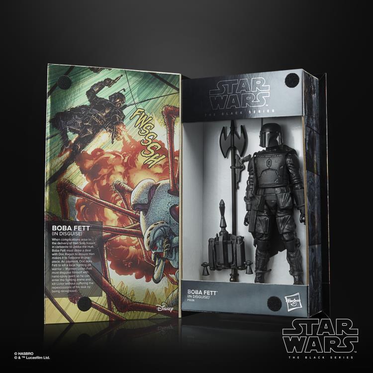 Star Wars: The Black Series 6" Boba Fett in Disguise Exclusive Action Figure (War of the Bounty Hunters) - Hasbro - Ginga Toys