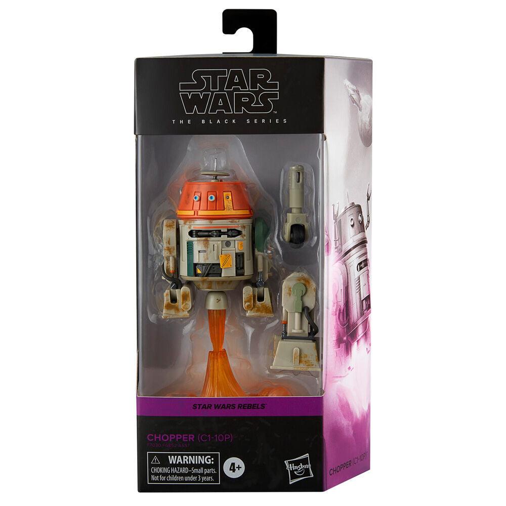 Star Wars: The Black Series 6" Chopper C1-10P (Rebels) Action Figure - Hasbro - Ginga Toys