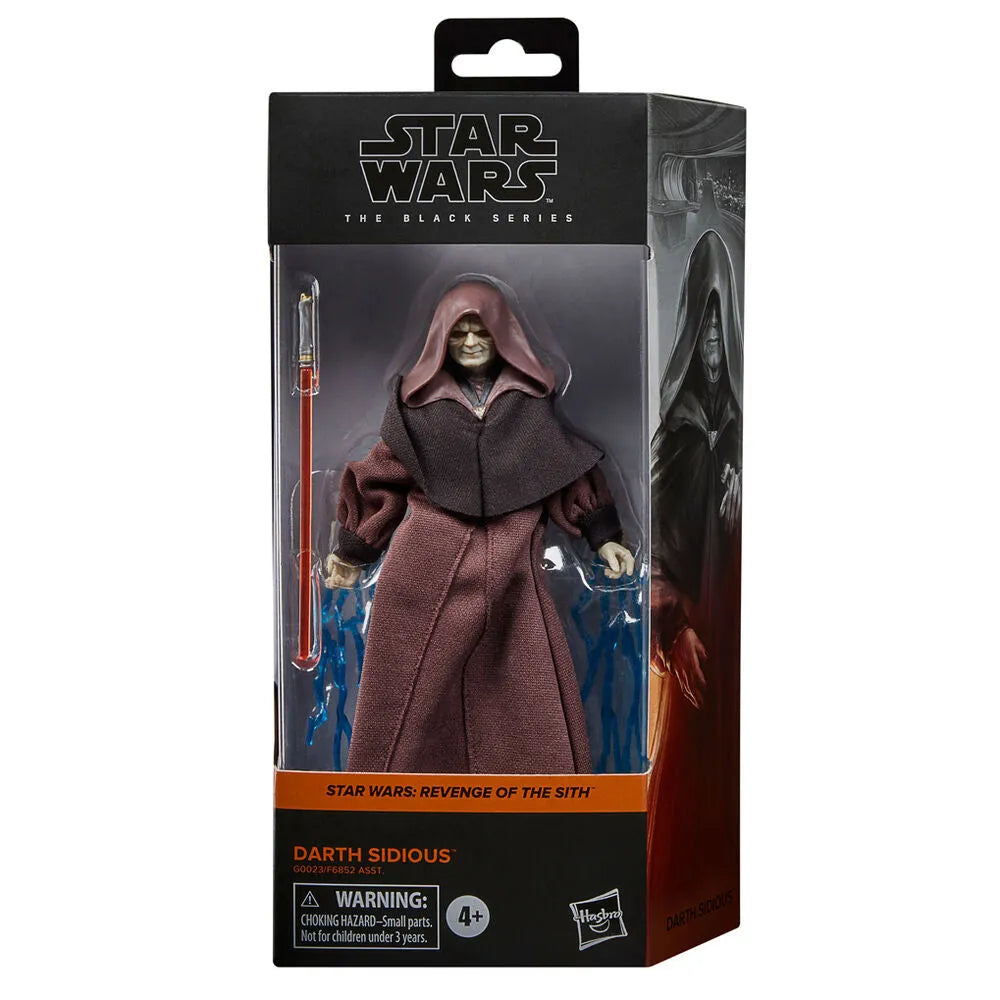 Star Wars: The Black Series 6" Darth Sidious (Revenge of the Sith)