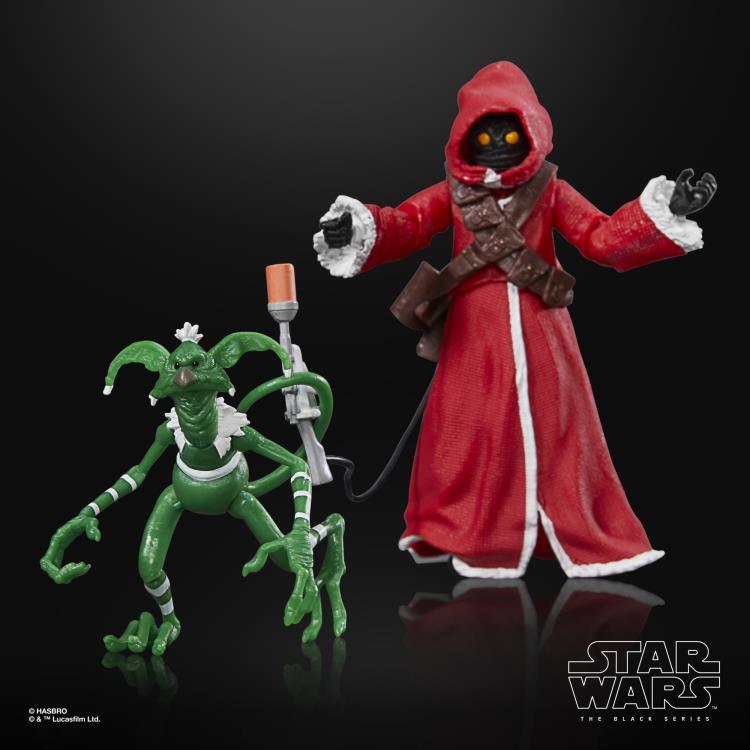 Star Wars: The Black Series 6" Jawa and Salacious B. Crumb (Holiday Edition) Figure Set - Hasbro - Ginga Toys