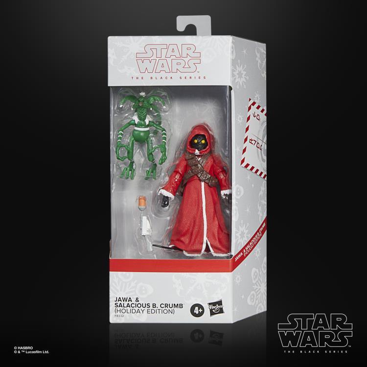 Star Wars: The Black Series 6" Jawa and Salacious B. Crumb (Holiday Edition) Figure Set - Hasbro - Ginga Toys