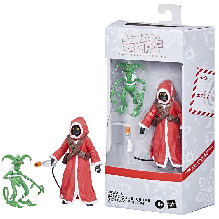 Star Wars: The Black Series 6" Jawa and Salacious B. Crumb (Holiday Edition) Figure Set - Hasbro - Ginga Toys