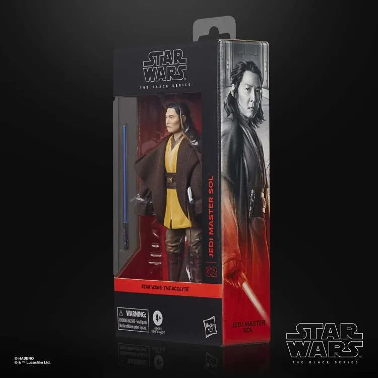 Star Wars: The Black Series 6" Jedi Master Sol Figure (The Acolyte) - Ginga Toys