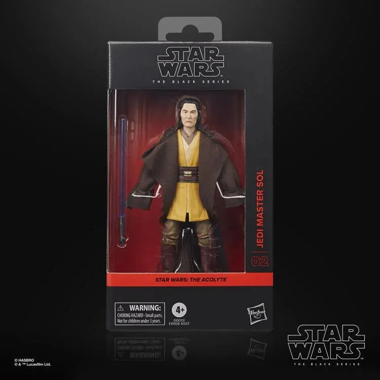 Star Wars: The Black Series 6" Jedi Master Sol Figure (The Acolyte) - Ginga Toys