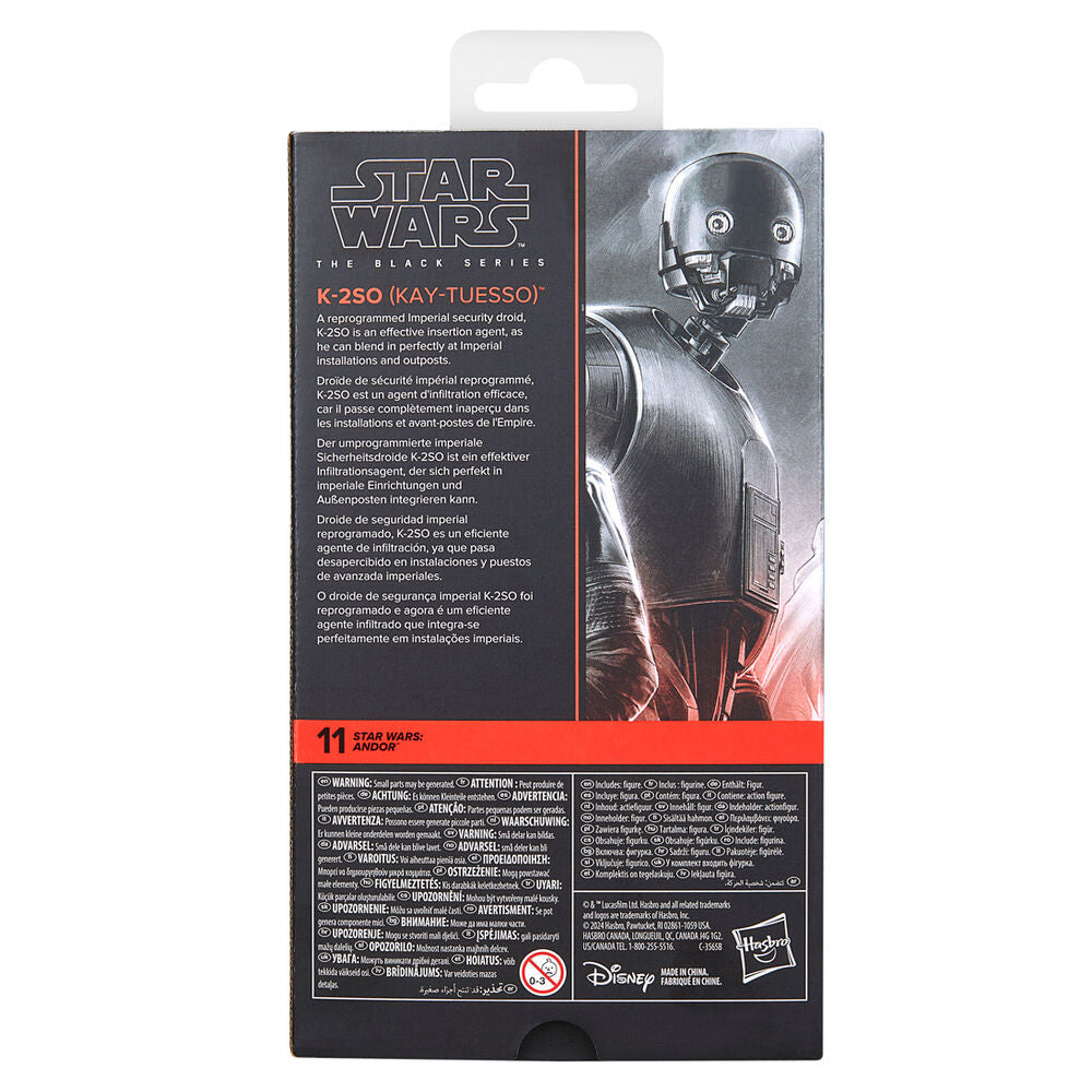 Star Wars: The Black Series 6" K-2SO (Andor) Action Figure - Ginga Toys