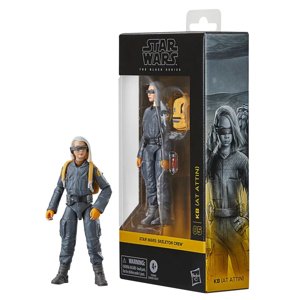 Star Wars: The Black Series 6" KB (At Attin) (Skeleton Crew) Action Figure