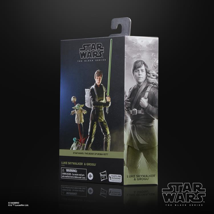 Star Wars: The Black Series 6" Luke Skywalker & Grogu Action Figure (Book of Boba Fett) - Hasbro - Ginga Toys