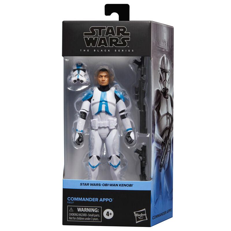 Star Wars: The Black Series 6" Obi-Wan Kenobi - Commander Appo Action Figure - Hasbro - Ginga Toys