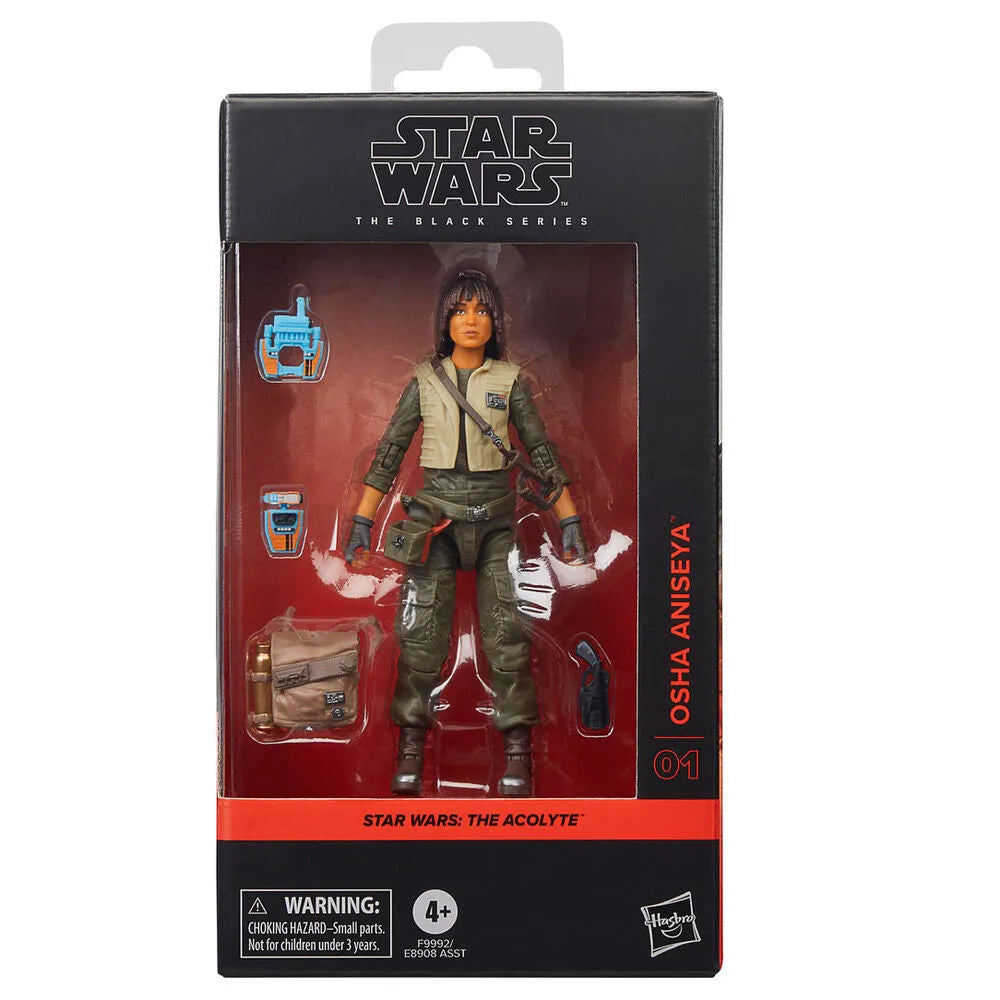 Star Wars: The Black Series 6" Osha Aniseya Figure (The Acolyte) - Ginga Toys