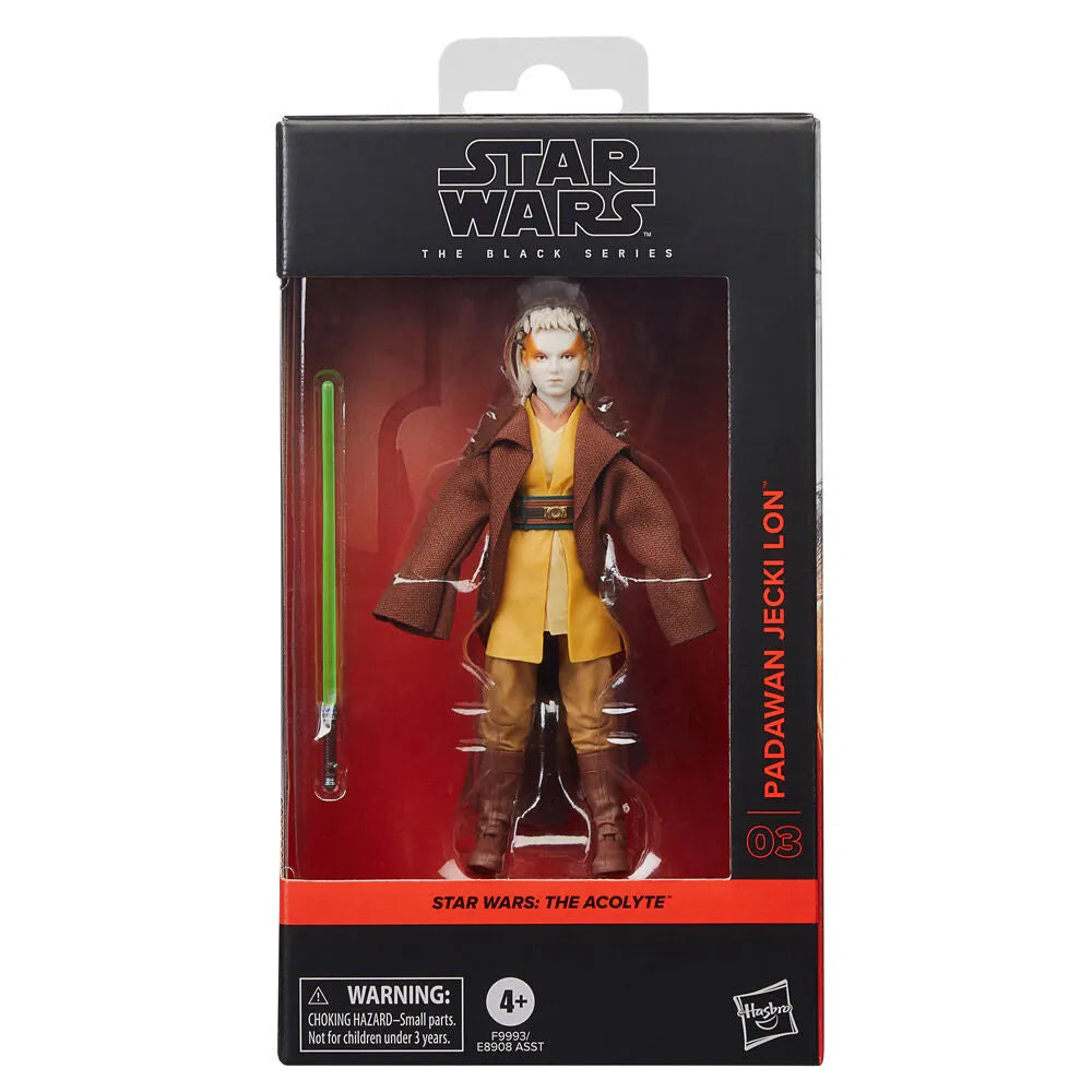 Star Wars: The Black Series 6" Padawan Jecki Lon Figure (The Acolyte) - Ginga Toys