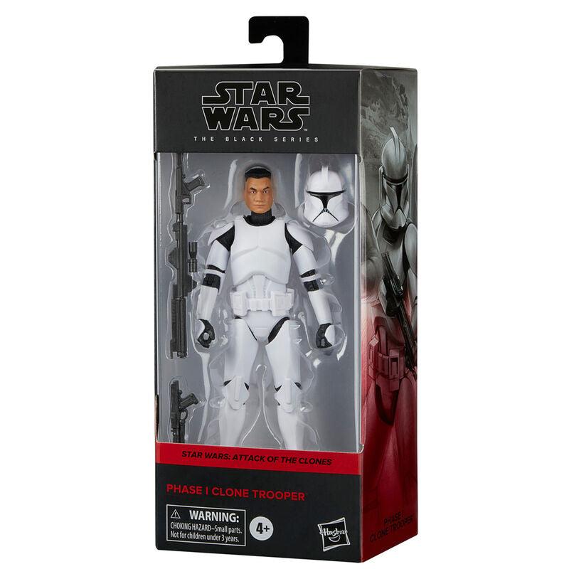 Star Wars: The Black Series 6" Phase I Clone Trooper Action Figure (Attack of the Clones) - Ginga Toys