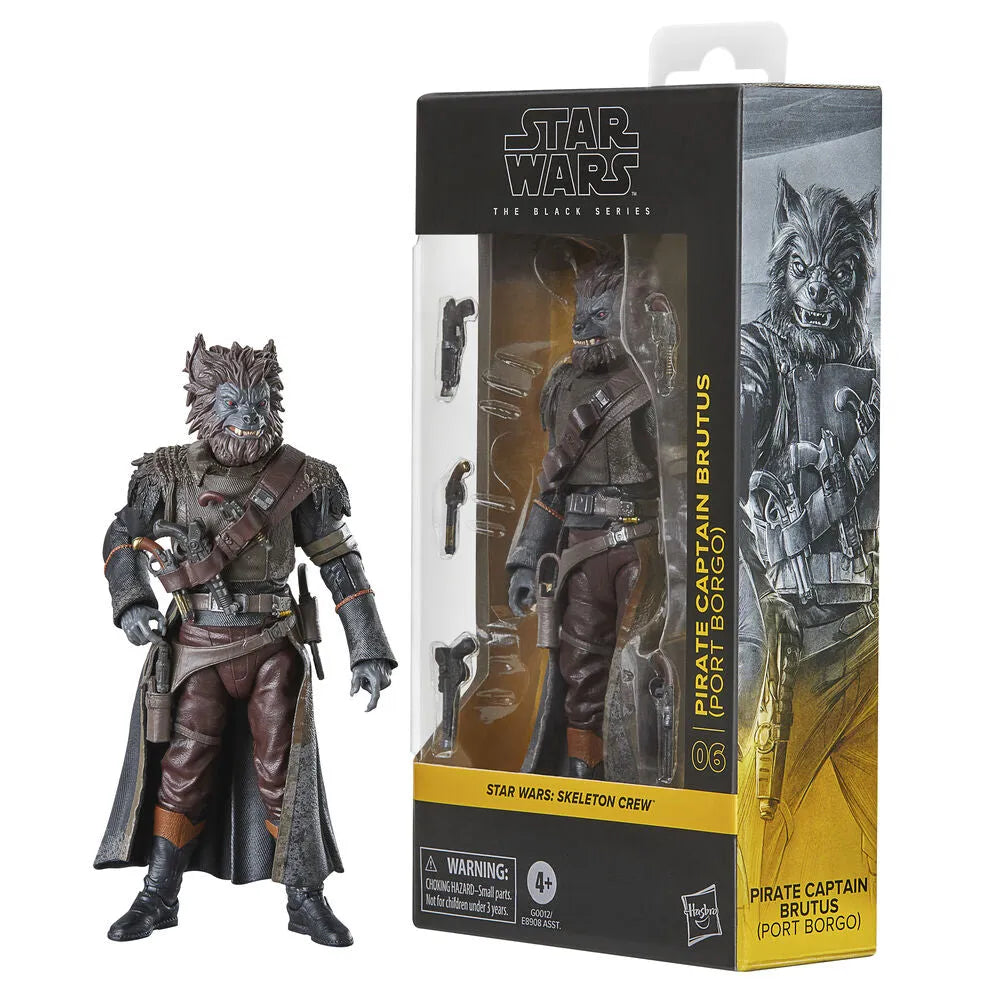 Star Wars: The Black Series 6" Pirate Captain Brutus (Port Borgo) (Skeleton Crew) Action Figure