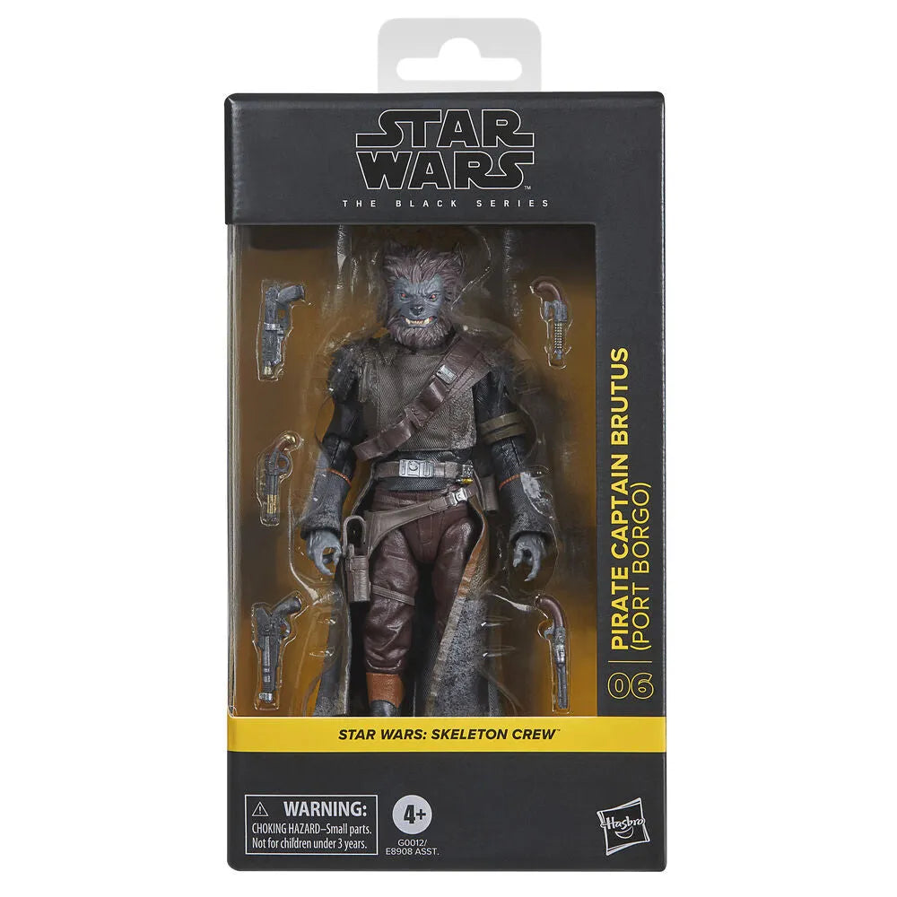 Star Wars: The Black Series 6" Pirate Captain Brutus (Port Borgo) (Skeleton Crew) Action Figure