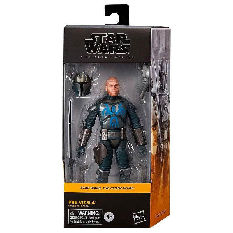 Star Wars: The Black Series 6" Pre Vizsla Action Figure (The Clone Wars) - Hasbro - Ginga Toys