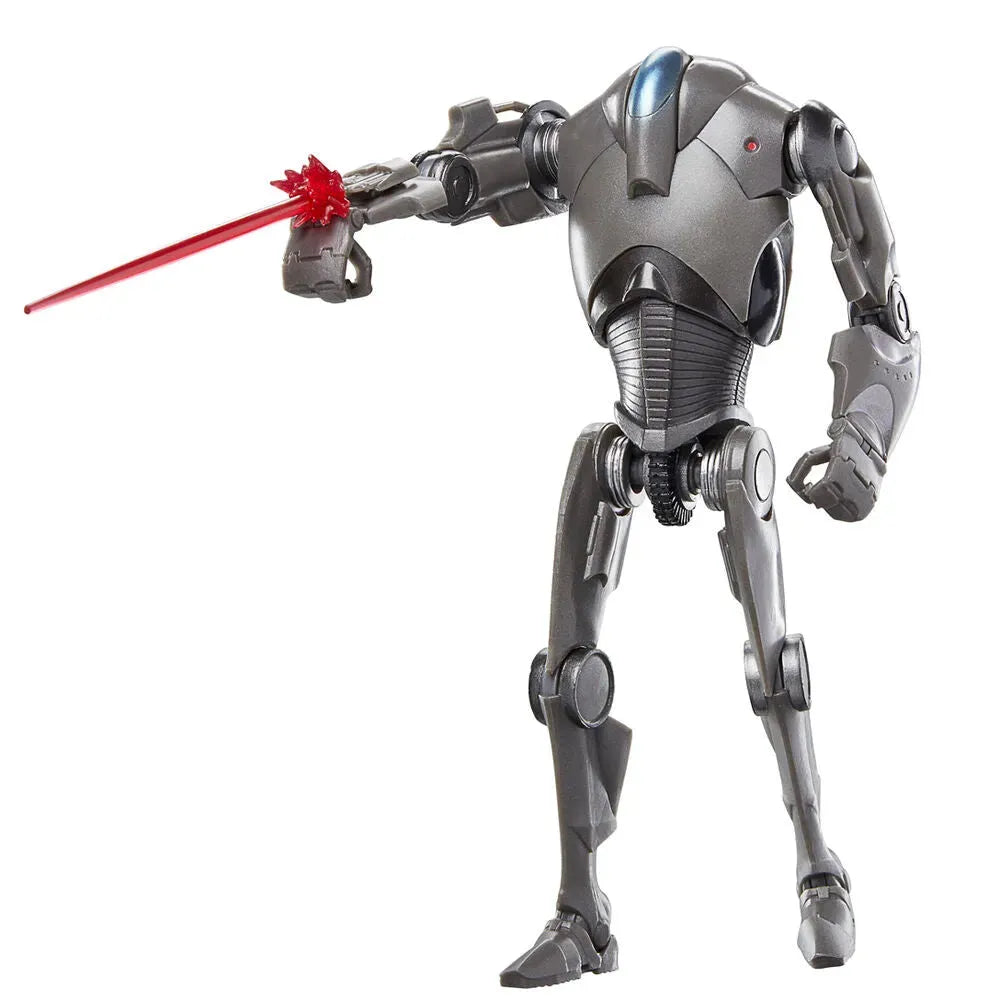 Star Wars: The Black Series 6" Super Battle Droid Figure (Attack of the Clones) - Ginga Toys