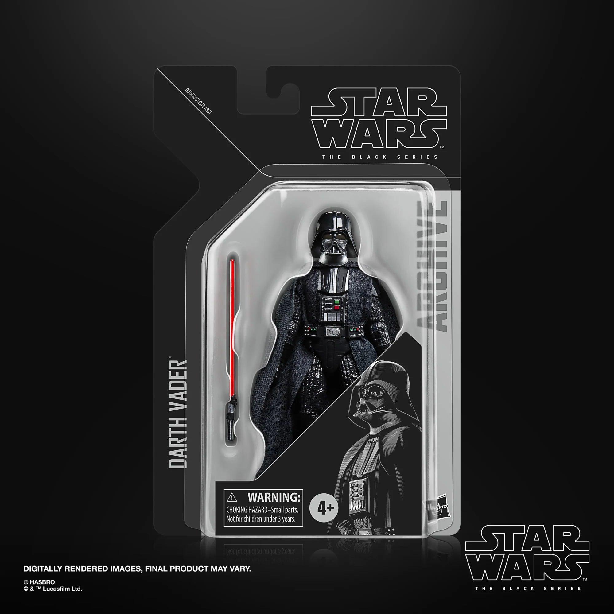 Star Wars: The Black Series Archive 6" Darth Vader Action Figure - Hasbro - Ginga Toys