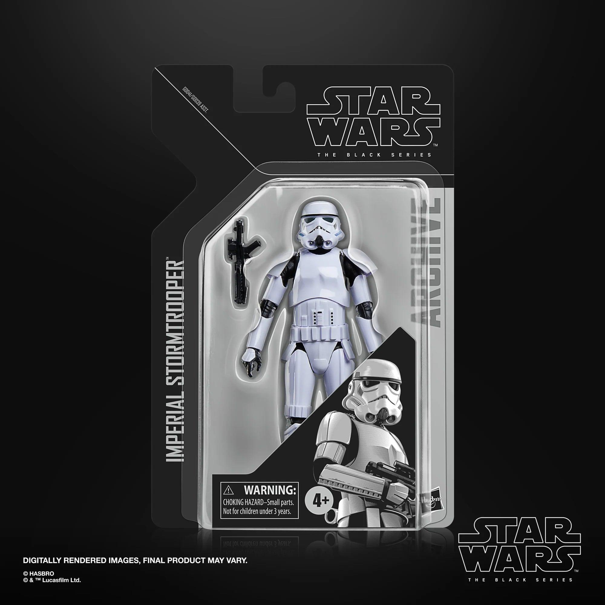 Star Wars: The Black Series Archive 6" Imperial Stormtrooper Action Figure - Hasbro - Ginga Toys