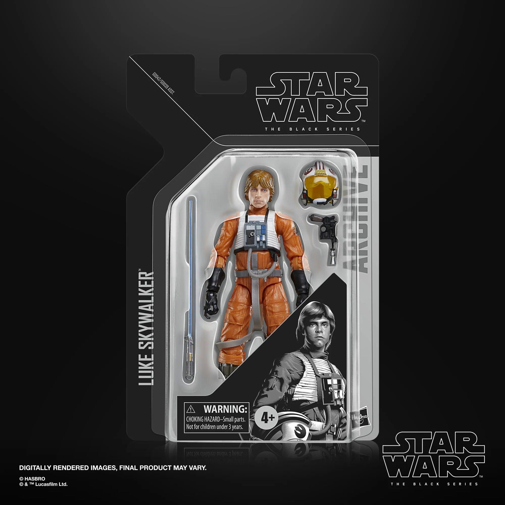 Star Wars: The Black Series Archive 6" Luke Skywalker Action Figure - Hasbro - Ginga Toys