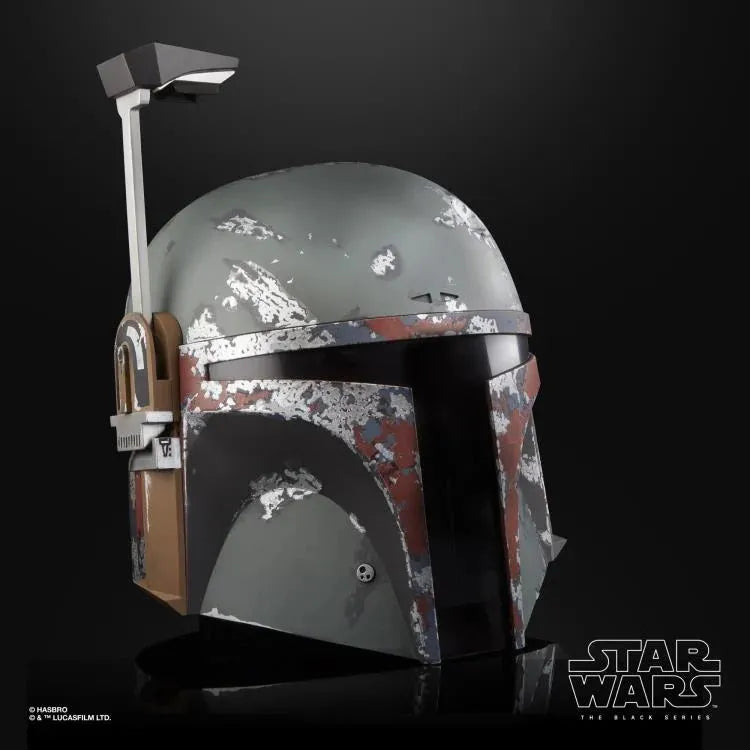 Star Wars: The Black Series Boba Fett 1:1 Scale Wearable Helmet (Electronic) - Ginga Toys