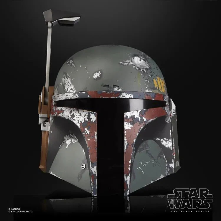 Star Wars: The Black Series Boba Fett 1:1 Scale Wearable Helmet (Electronic) - Ginga Toys